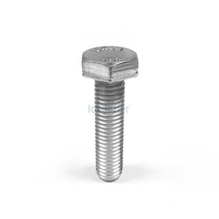 M14x90 DIN 933 8.8 Kalite AKB (Altı Köşe Başlı) Çelik Cıvata Beyaz