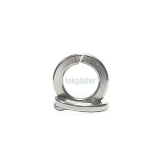M18 DIN 127 A2 Paslanmaz Inox Yaylı Rondela