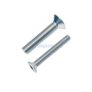 M4x12 DIN 7991 A2 Havşa Başlı Paslanmaz Inox İmbus 10.9 Kalite Çelik Cıvata