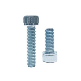 M8x25 DIN 912 İmbus 8.8 Kalite Çelik Cıvata Beyaz 50 Adet