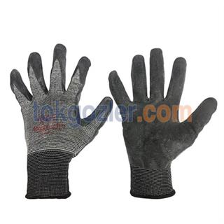 Max-Extra Latex Eldiven Siyah Gri 10 Numara