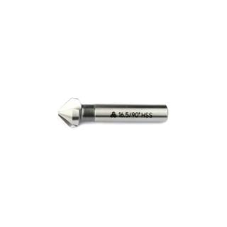 MTE Makina Takım 20.5 mm HSS DIN 335/C 3 Ağızlı Silindirik Saplı Havşa Freze - 90° - B00313122050