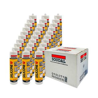 Soudal Silicone U Genel Amaçlı Silikon Kartuş Şeffaf 280 gr. - 30lu Paket
