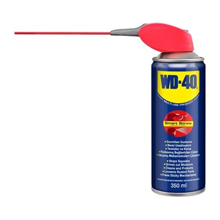 WD-40 Çok Amaçlı Yağlayıcı ve Pas Sökücü Sprey 350 ml. (Smart Straw / Akıllı Pipetli)