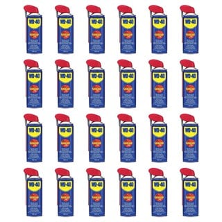 WD-40 Çok Amaçlı Yağlayıcı ve Pas Sökücü Sprey 350 ml. - 24lü Paket (Smart Straw / Akıllı Pipetli)