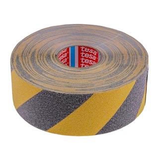 Tesa 60951 Merdiven Kaydırmaz Bant Sarı Siyah 15 m x 50 mm