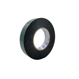 Toko Çift Taraflı Köpük Bant 19 mm x 10 mt (PE) - Güçlü Montaj Bandı Siyah/Yeşil