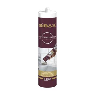 Sibax LS66 Üniversal Silikon Kartuş Beyaz 280 gr.