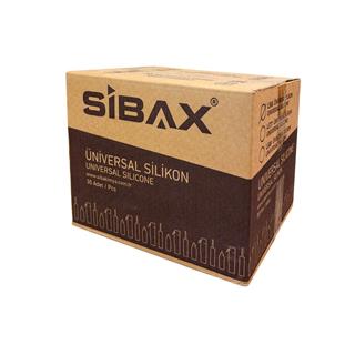 Sibax LS66 Üniversal Silikon Kartuş Şeffaf 280 gr. - 30lu Paket