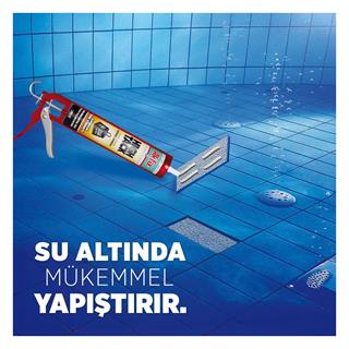 Akfix AMS55 High Tack Korniş Yapıştırıcı Beyaz 290 ml