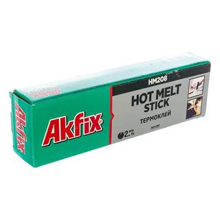 Akfix HM208 Mum Silikon Yapıştırıcı 11.2 mm x 300 mm 1 Kg Kutulu Şeffaf GA100