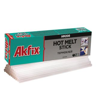 Akfix HM208 Mum Silikon Yapıştırıcı 11.2 mm x 300 mm 1 Kg Kutulu Şeffaf GA100