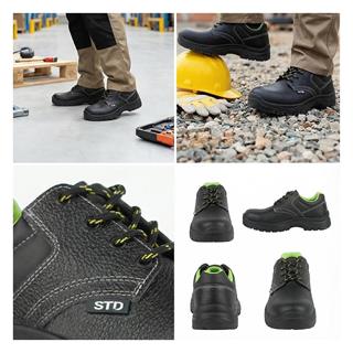 Std Setra S2 Çelik Burunlu Deri İş Güvenlik Ayakkabısı No: 43
