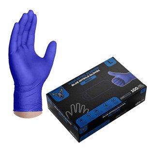 Reindeer 8694 Mavi Nitril Eldiven No: 9/L - 100lü Paket
