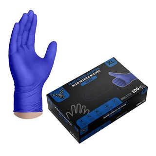 Reindeer 8694 Mavi Nitril Eldiven No: 10/XL - 100lü Paket