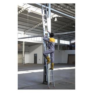 Alüminyum Sürgülü Merdiven 2x3mt = 6 metre
