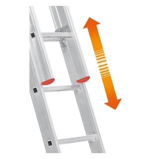 Alüminyum Sürgülü Merdiven 2x3mt = 6 metre