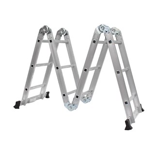 Çok Amaçlı Akrobat Merdiven 4x3 12 Basamaklı