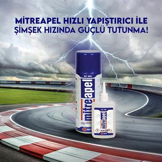 Mitreapel Hızlı Yapıştırıcı 100 gr. + 400 ml. - 25li Paket