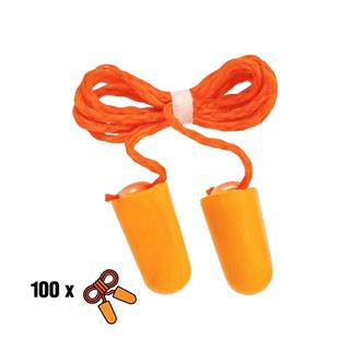 3M 1110 Ses ve Gürültü Kesici Kulak İçi Kordonlu Kulak Tıkacı 100 Çift