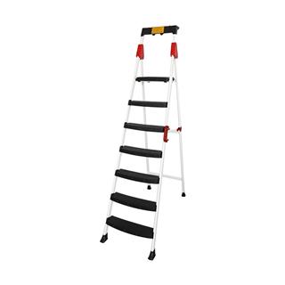 First Master 504363 Premium Profil Merdiven 6+1 Basamaklı 148 cm