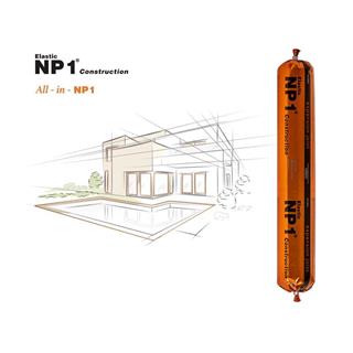 NP1 Construction MS Polimer Bazlı İzolasyon Mastik ve Yapıştırıcı Sosis 570 ml - Gri