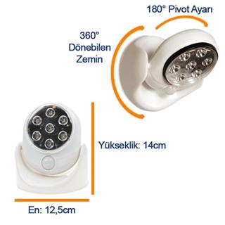 Panther Light Angel 360° Hareket Sensörlü Lamba