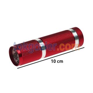 Panther PT-308 Metal Fener 9 Ledli