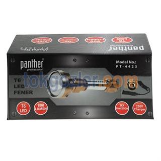 Panther PT-4423 T6 Led 800 Lumen Şarjlı El Feneri