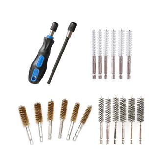 Partner PT03135 Tel Fırça Seti 20 Parça 1/4 Bits