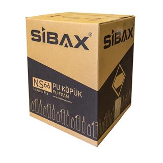 Sibax NS66 Poliüretan Dolgu Köpüğü - Montaj Köpük 600 gr. - 16lı Paket