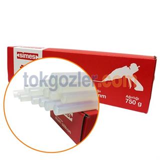 Simes Mum Silikon 12 mm x 30 cm Şeffaf 750 gr.