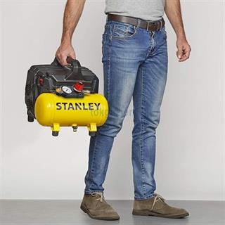 Stanley DST 100/8/6 Ultra Sessiz ve Yağsız Hava Kompresörü 59 dB - 1.0 Hp - 750 W - 6 Litre - 8 Bar