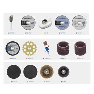 Dremel SC725 SpeedClic Çok Amaçlı Aksesuar Seti - 70 Parça