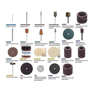 Dremel 723 Aksesuar Seti Çok Amaçlı 100 Parça - 2615S723JA