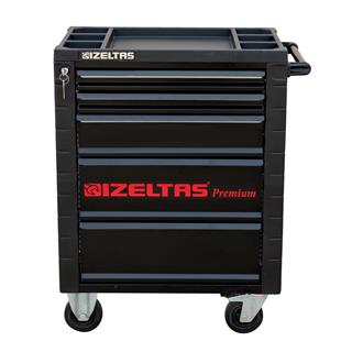 İzeltaş 8245321007 Premium Serisi Takım Dolabı İçi Boş 7 Çekmeceli
