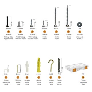 Bosch Professional GSR 18V-45 + GWS 18V-8 + GBH 18V-22 3x4.0Ah Akülü Kombo Kit + 64 Parça El Aleti Seti + Toko Hobi-2 502 Parça Çok Amaçlı Set