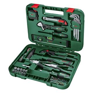 Bosch Professional GBH 18V-18 + GSR 185-LI + GWS 18V-8 + 3x18V 2.0Ah Akülü Set + Bosch Gelişmiş El Aleti Seti 52 Parça (Kombo Usta Seti)