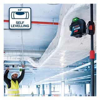 Bosch Professional GLL 3-80 G Çizgi Lazeri Yeşil Lazerli (Distomat) - 0601063Y00