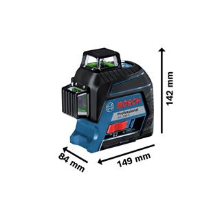 Bosch Professional GLL 3-80 G Çizgi Lazeri Yeşil Lazerli (Distomat) - 0601063Y00