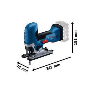 Bosch Professional GST 185-LI Akülü Dekupaj Testere - Solo Makine - 06015B2021