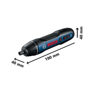 Bosch Professional Go 2 Akıllı Vidalama Makinesi 3.6V 1.5 Ah Li-ion Akülü - 06019H2103