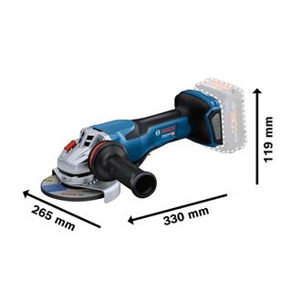 Bosch Professional GWS 18V-15 P Akülü Taşlama Makinesi 125 mm - Solo Makine - 06019H6A00