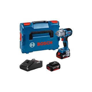 Bosch Professional GDS 18V-450 PC 18V 4.0Ah Çift Akülü Darbeli Somun Sıkma Makinesi