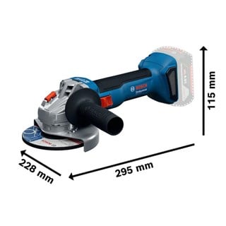 Bosch Professional GWS 18V-8 Akülü Taşlama Makinesi Solo - 06019N9004