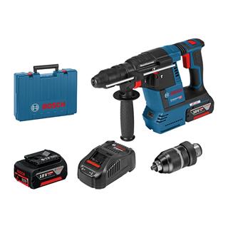 Bosch GBH 18V-26 F 18V 6.0Ah Li-ion Çift Akülü Kırıcı Delici - 0611910003