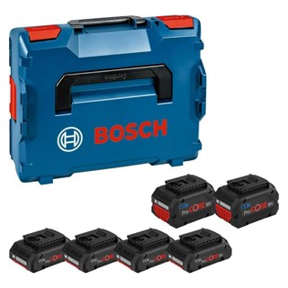 Bosch PRO ProCORE 18V 4x4.0Ah + Procore 18V 2x8.0Ah Çantalı Akü Seti - 1600A02A2T