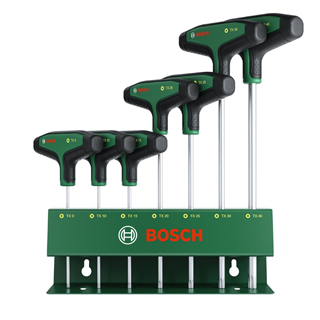 Bosch T Saplı Torx Allen Anahtar Seti 7 Parça  - 1600A039J2