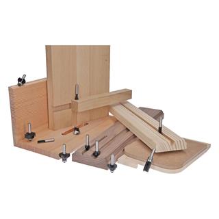 Bosch 6 Parça Freze Seti 8 mm Şaftlı - 2607019463