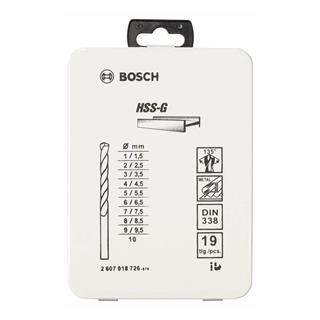 Bosch Professional HSS-G 19 Parçalı Metal Matkap Ucu Seti - 2608018726